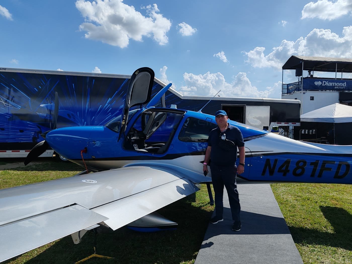 Aviation experience with modern light aircraft
